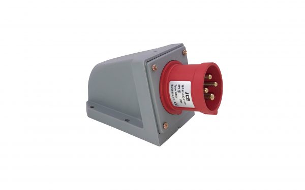 16A 4 Pin Wall Mounted Plug IP44