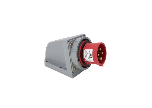 16A 4 Pin Wall Mounted Plug IP67