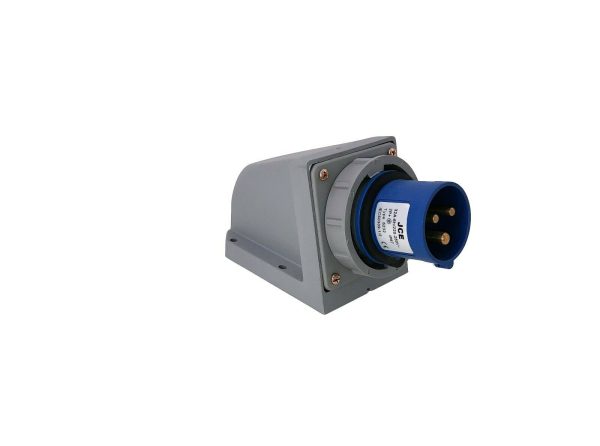 32A 3 Pin Wall Mounted Plug IP67