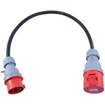 16A Plug - 32A Socket Adaptor 5 Pin 2.5mm 415V  H07RNF Cable