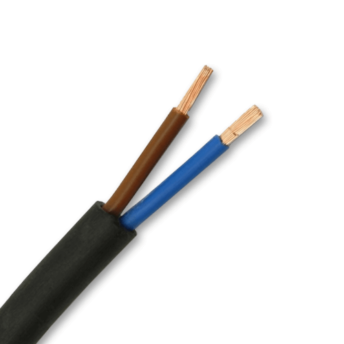 H07RN-F Rubber Cable 1.5mm 2 Core - per Metre