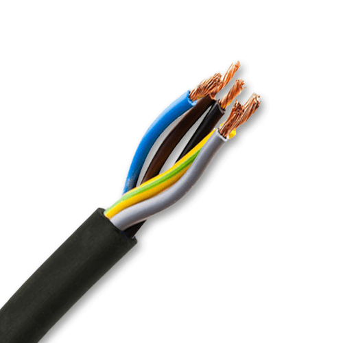 20M - 1.5mm 5 Core H07RN-F Rubber Cable