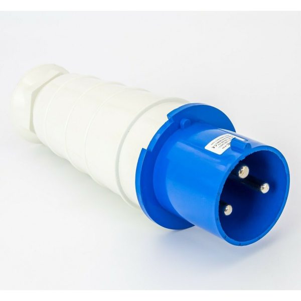 Rolec 125A 3 Pin Blue Trailing Plug 240V IP44