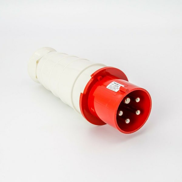 Rolec 63A 5 Pin Red Trailing Plug 415V IP44