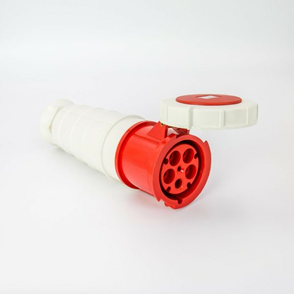 Rolec 125A 5 Pin Red Trailing Socket 415V IP67