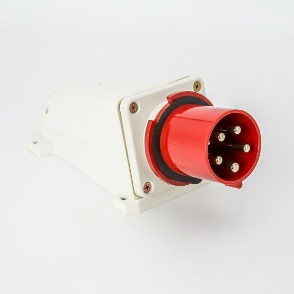 Rolec 125A 5 Pin Wall Mounted Plug IP44