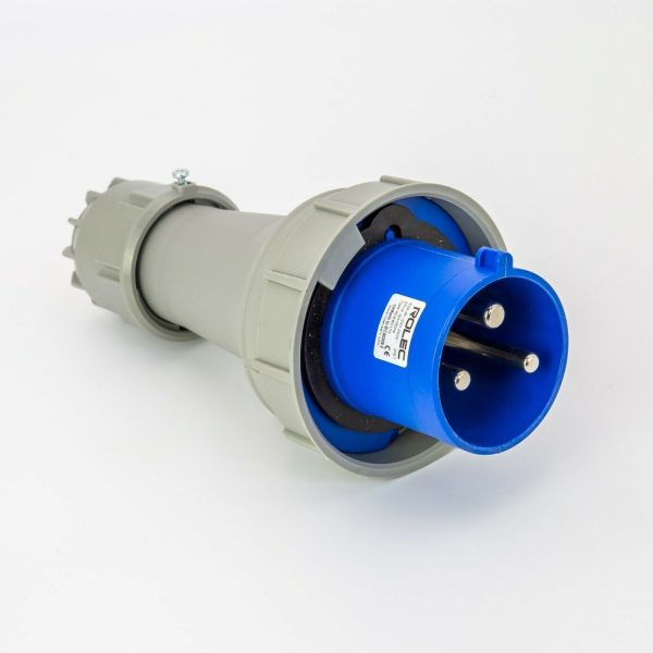 Rolec 16A 3 Pin Blue Trailing Plug 240V IP67