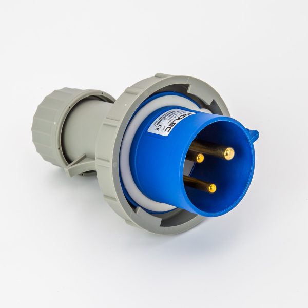 Rolec 32A 3 Pin Blue Trailing Plug 240V IP67