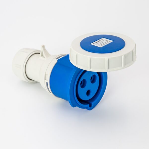 Rolec 32A 3 Pin Blue Trailing Socket 240V IP67