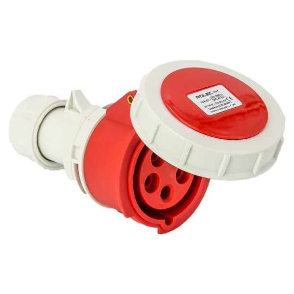 Rolec 16A 5 Pin Red Trailing Socket 415V IP67