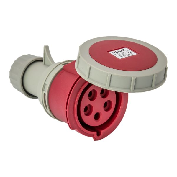 Rolec 32A 5 Pin Red Trailing Socket 415V IP67