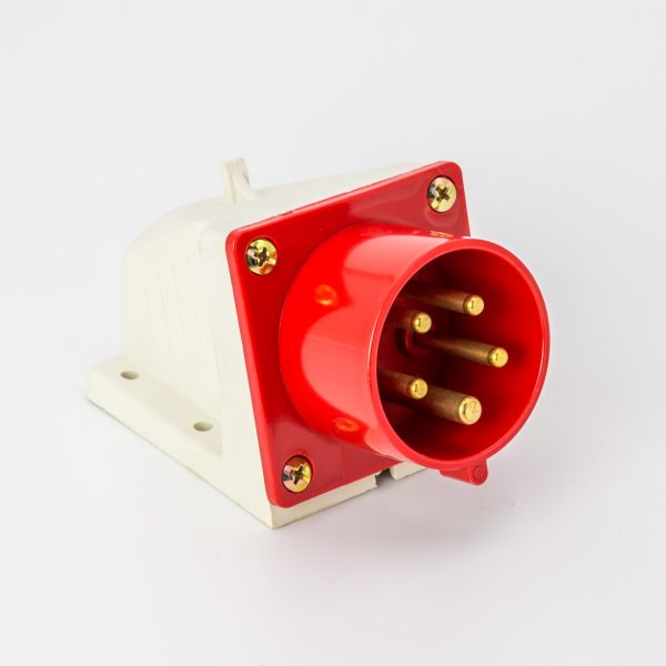 Rolec 16A 5 Pin Wall Mounted Plug IP44