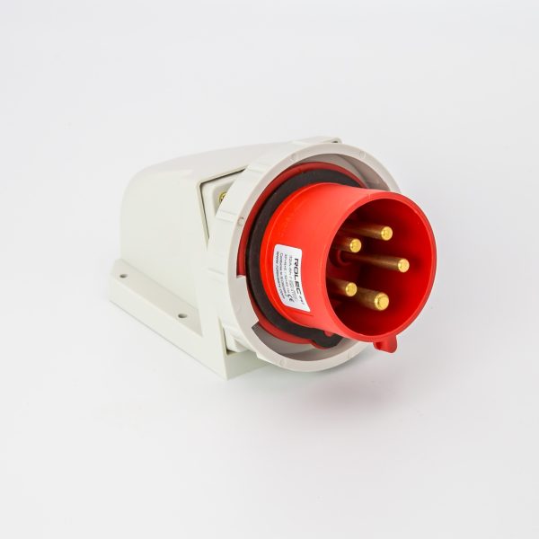 Rolec 32A 5 Pin Wall Mounted Plug IP67